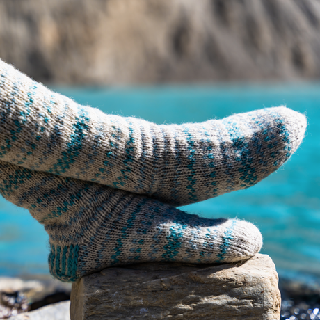Sherpa Socks Birch - Sumiye Co