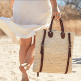 Moroccan Shopping Basket Backpack - Sumiye Co