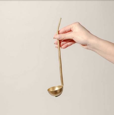 Forge Brass Ladles Assorted - Set of 3 - Sumiye Co