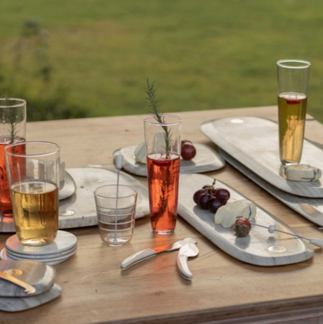 Etched Flutes Set of 6 - Sumiye Co