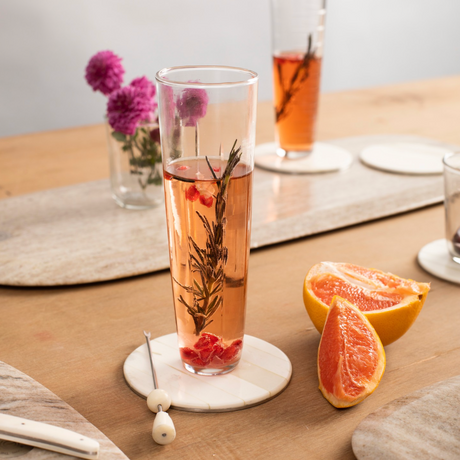 Etched Flutes Set of 6 - Sumiye Co