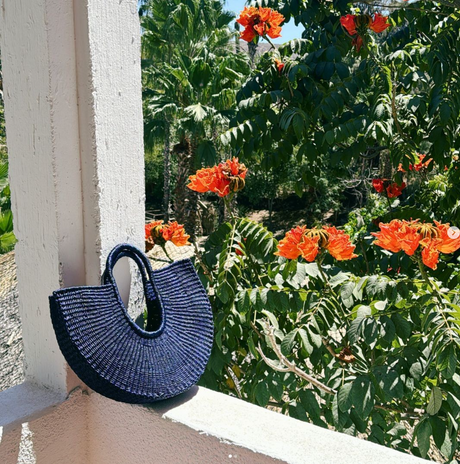 Anyo Half Moon Bag - Sumiye Co