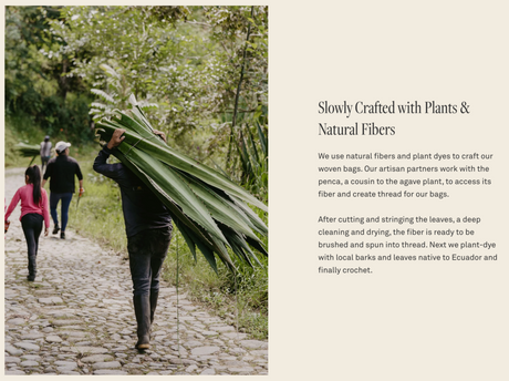 Transito Woven Mini Backpack - Natural - Sumiye Co