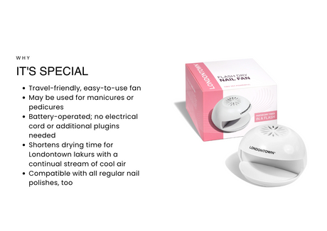 Flash Dry Nail Fan | Quick Manicure At Home - Sumiye Co