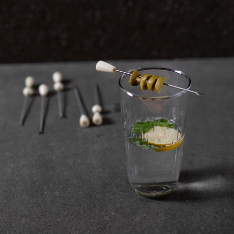 Etched Tall Glasses Set of 6 - Sumiye Co