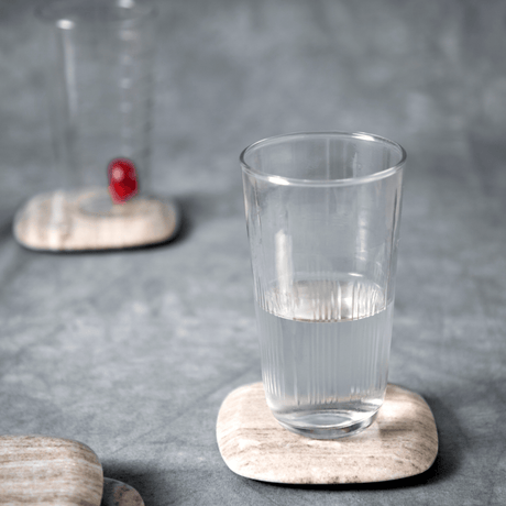 Etched Tall Glasses Set of 6 - Sumiye Co