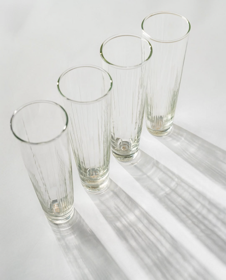 Etched Flutes Set of 6 - Sumiye Co