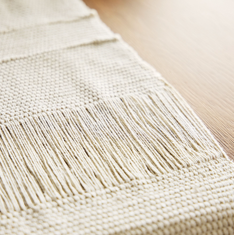 White Thread Table Runner | Colombia - Sumiye Co
