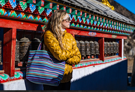 Rungi Chungi Tote Bag Bluebird - Sumiye Co