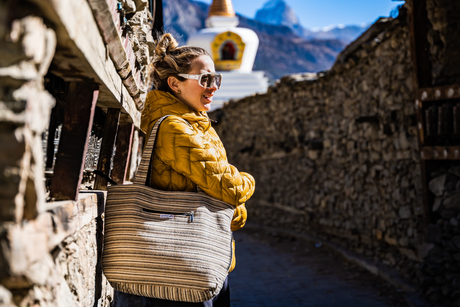 Rungi Chungi Tote Bag Glacier - Sumiye Co