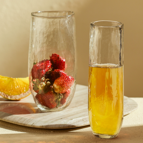 Pebbled Large Glasses Set of 4 - Sumiye Co