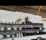 Luna Batter Bowl | Farmhouse Style Stoneware Clay  | Handmade - Sumiye Co