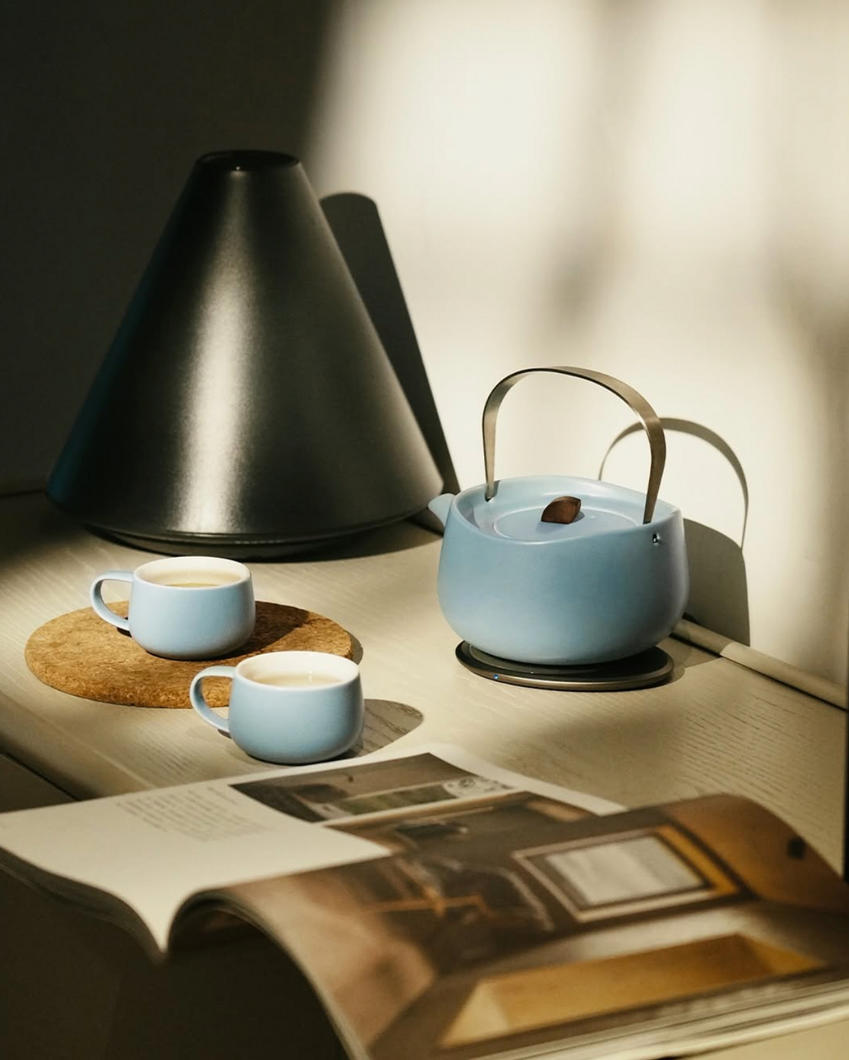 Leiph Self-heating Teapot Bundle Set