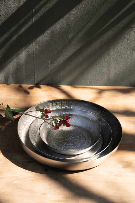 Mandala Trays Assorted Set of 3 - Sumiye Co