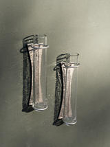 Pebbled Floral Wall Vase - Set of 2