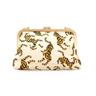 Sumatran Tiger Clutch -  Ivory White - Sumiye Co