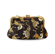 Sumatran Tiger Clutch Bag - Black - Sumiye Co