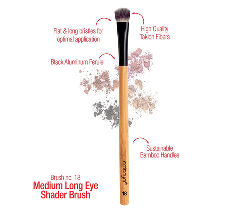 Medium Long Eye Shader Brush #18 - Sumiye Co