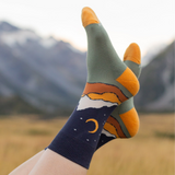 Starry Mountain Socks | Organic Cotton Comfort