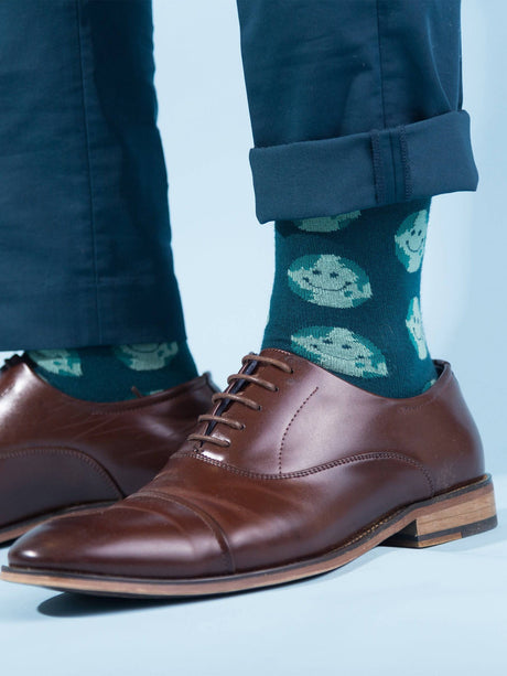 Smiley Planet Socks - Sumiye Co