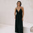 Sofia Ties Maxi Dress - Black - Sumiye Co