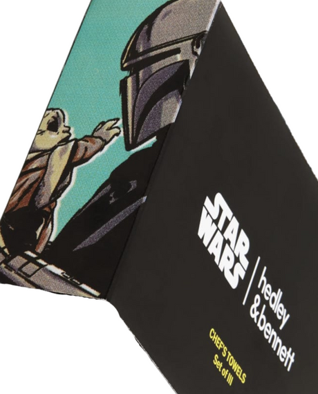 Star Wars branded product packaging with character design on a white background