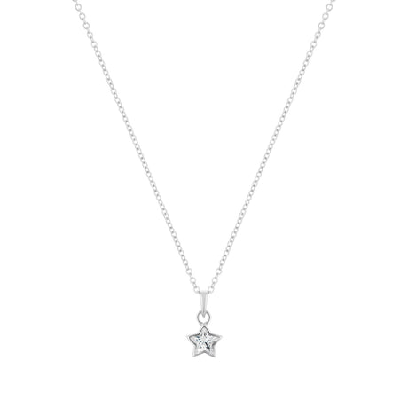 Divine Star sterling silver Necklace-0