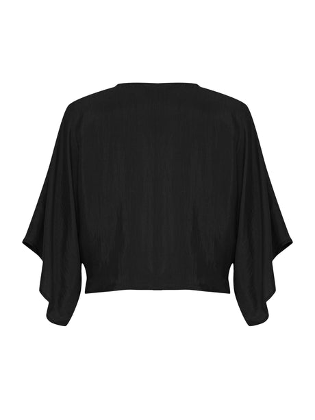 Lucid Knot Top - Black - Sumiye Co