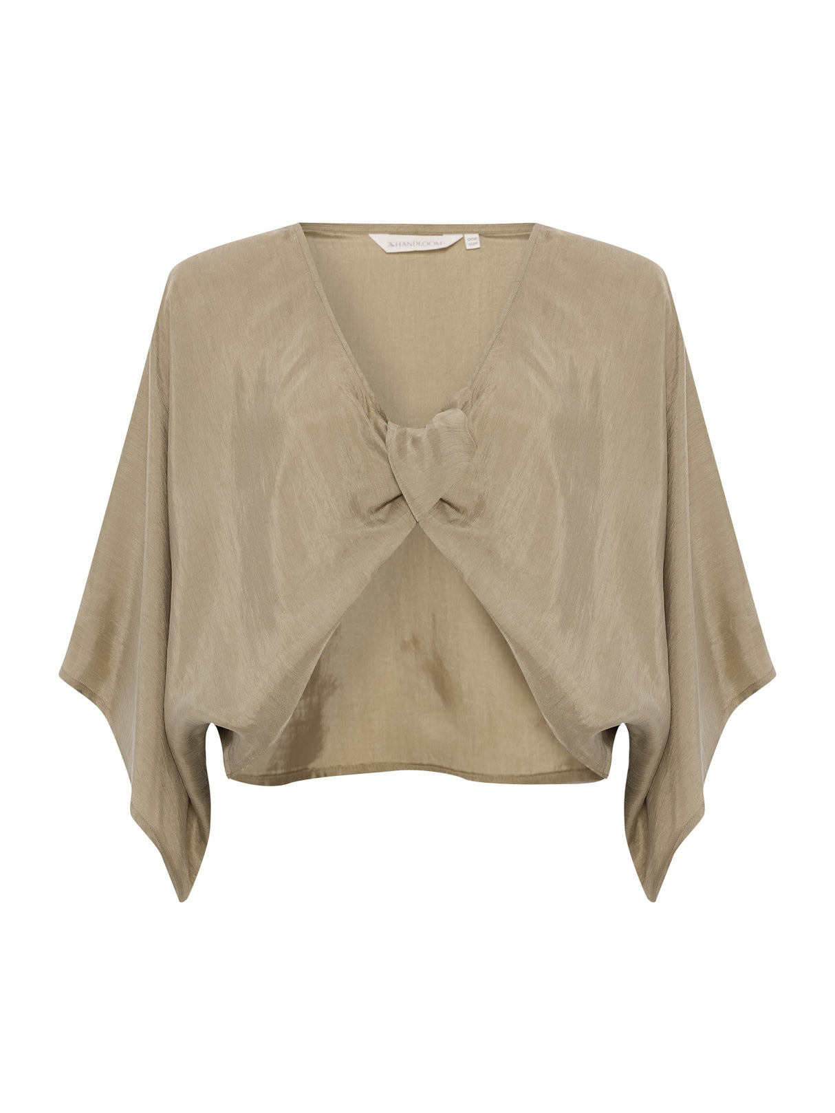 Lucid Knot Top - Khaki Green - Sumiye Co