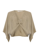 Lucid Knot Top - Khaki Green - Sumiye Co