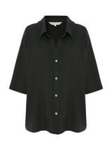 Kaya Boyfriend Shirt - Charcoal - Sumiye Co
