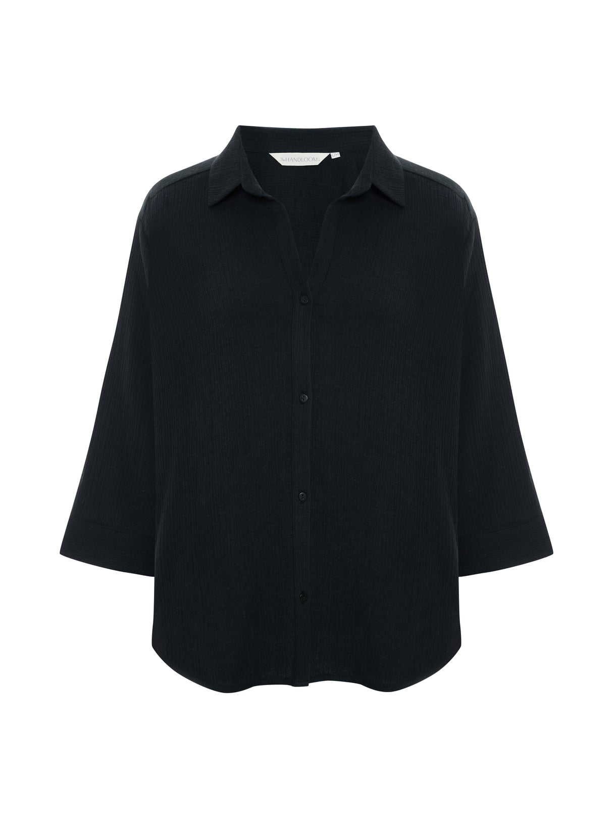 Aura Maxi Shirt - Black - Sumiye Co