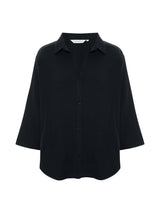 Aura Maxi Shirt - Black - Sumiye Co