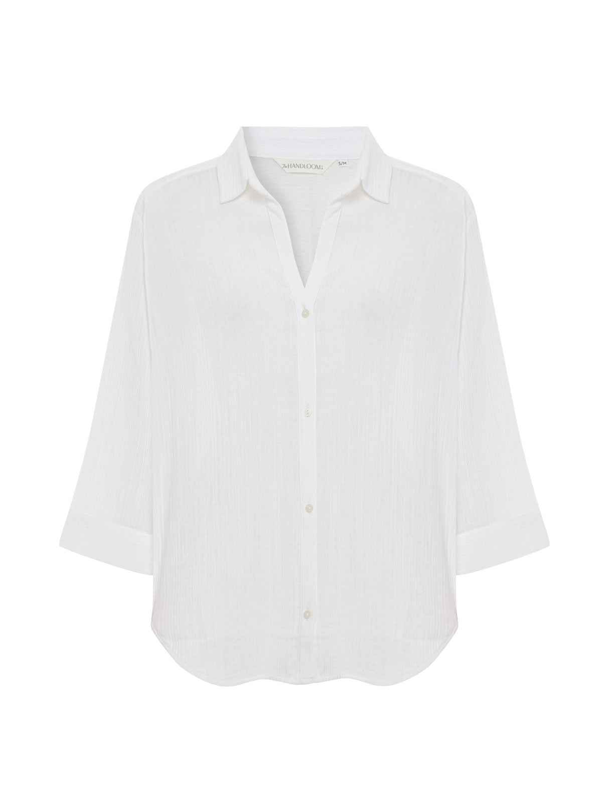 Aura Maxi Shirt - White - Sumiye Co
