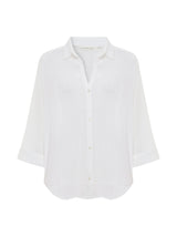 Aura Maxi Shirt - White - Sumiye Co