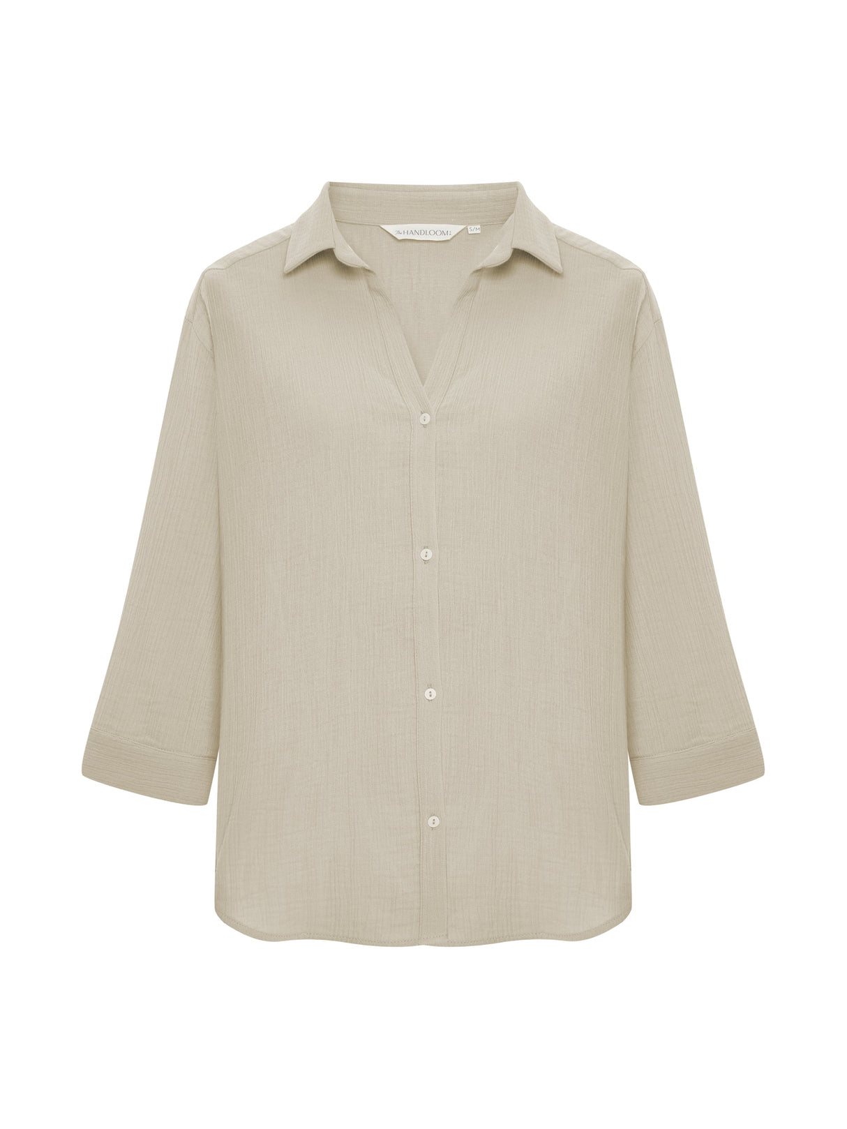 Aura Maxi Shirt - Oatmeal - Sumiye Co