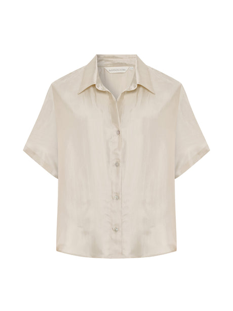 Lucid Flow Shirt - Sand - Sumiye Co