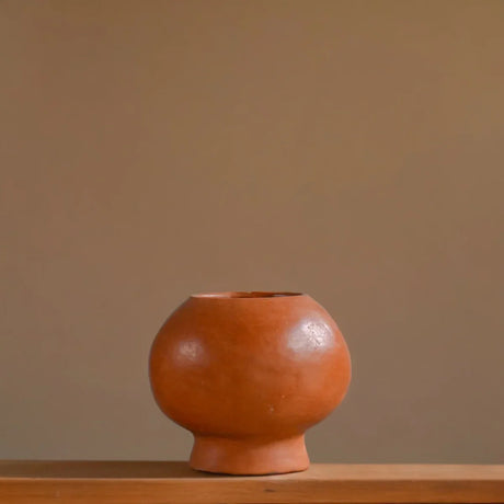 Trompo Terracotta Object | Artisan Made - Sumiye Co