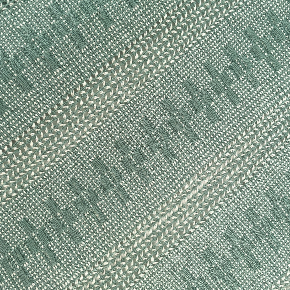 Calado Table Runner in Sage - Sumiye Co