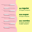 Organic Cotton Tampons | Feminine Products - Sumiye Co