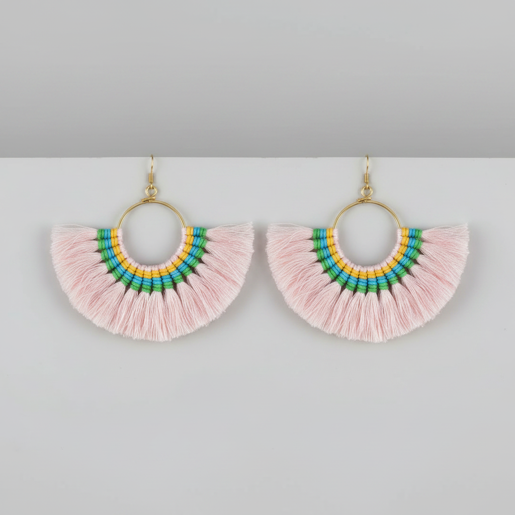 Earrings | Tassel Fan - Sumiye Co