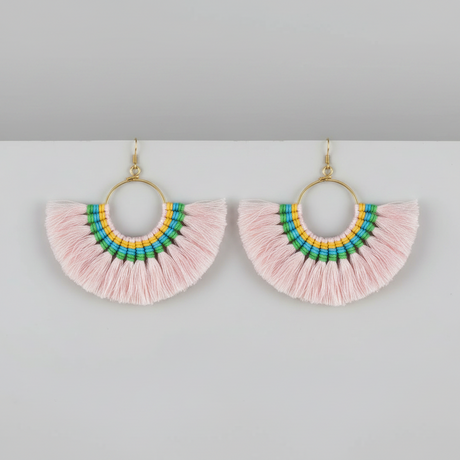Earrings | Tassel Fan - Sumiye Co