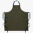 The Big Apron - Olive Green with Navy Straps - Sumiye Co
