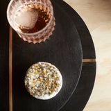 Mango Wood & Brass Large Serving Tray
