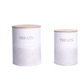 Dog Treat Canister - White Swan (Set of 2)-0