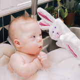 Bunny Bath Mitt & Washcloth – Clover the Rabbit
