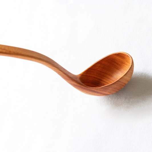 Hand Carved Wood Ladle by Upavim Crafts