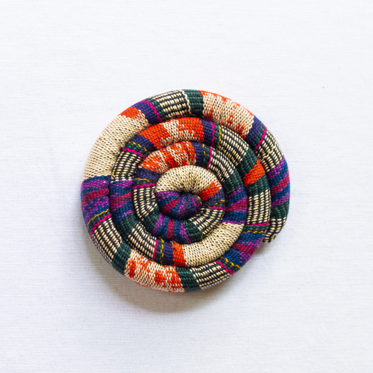 Small Spiral Spiced Trivet by Upavim Crafts