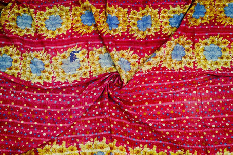 Vintage Kantha Blanket Throw 50'' x 60'' | Assorted Colors - Sumiye Co