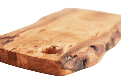 Italian Olivewood Charcuterie Board - with Hole - Sumiye Co